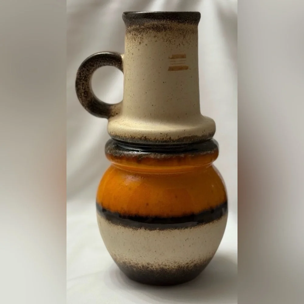 Krug Keramik Scheurich 1960s - 1970s ~Vase 428-26 ~ West Germany Vintage